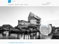 beck-businesscenter.de Webseite Vorschau