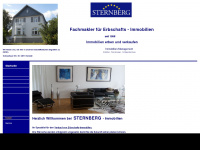 sternberg-immobilien.com Webseite Vorschau