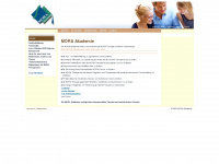 mora-akademie.org Webseite Vorschau