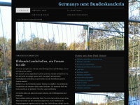 germanysnextbundeskanzlerin.wordpress.com Webseite Vorschau