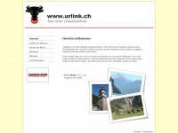 urlink.ch Webseite Vorschau