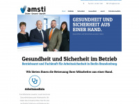 arbeitsmedizin-berlin.com Webseite Vorschau