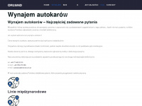 orland.com.pl Webseite Vorschau