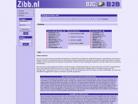 zibb.nl Webseite Vorschau