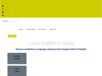 ese-edu.com Webseite Vorschau