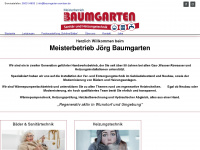 baumgarten-sanitaer.de Webseite Vorschau