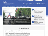 europaimunterricht.de Webseite Vorschau