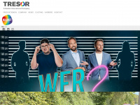 tresor.tv Webseite Vorschau