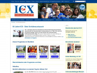 icxchange.de Webseite Vorschau