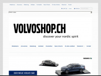 volvoshop.ch Webseite Vorschau