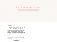 scrapbooking.ch Webseite Vorschau