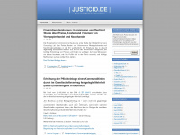 justicio1.wordpress.com Webseite Vorschau