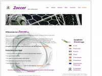 zoccer.de Webseite Vorschau