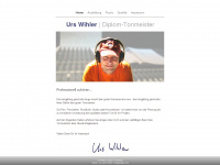 wihler.com Webseite Vorschau