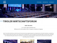 tiroler-wirtschaftsforum.at Webseite Vorschau