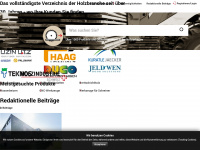 holzkatalog.ch Webseite Vorschau