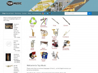 topmusic.ch Webseite Vorschau