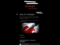 krimiatfive.wordpress.com Webseite Vorschau