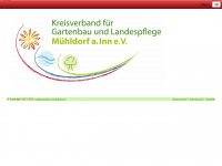 kreisverband-gartenbau-muehldorf.de Webseite Vorschau