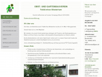 gartenbauverein-fw.de Webseite Vorschau