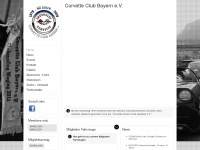 corvette-club-bayern.com Webseite Vorschau