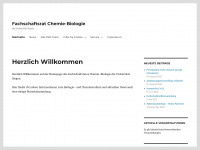 fsr-chemie-bio.de Webseite Vorschau
