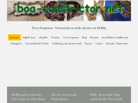 boa-constrictor.net Webseite Vorschau