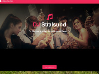 dj-stralsund.com Webseite Vorschau