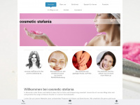 cosmetic-stefania.de Webseite Vorschau
