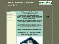 froschkoenig-gap.de Webseite Vorschau