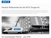 rutz-gruppe.ch Webseite Vorschau