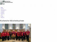 kirchenchormuenchenbuchsee.ch Webseite Vorschau