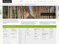 bomen.nl Webseite Vorschau
