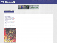 tcdecks.net Webseite Vorschau