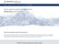 skischullogistik.com Webseite Vorschau