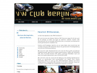 vwclubberlin.de Webseite Vorschau