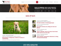easy-dogs.net Webseite Vorschau
