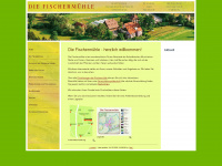 fischermuehle.info Webseite Vorschau