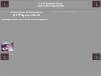 gwsystems.com Webseite Vorschau