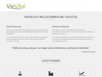 vievital.de Webseite Vorschau