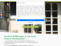 birnbaumhof.de Webseite Vorschau