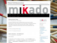 mikadomehrklassenschule.wordpress.com Webseite Vorschau