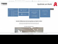 apotheke-am-markt-koeln.de Webseite Vorschau