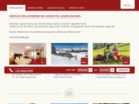 bavaria-ellmau.at Webseite Vorschau