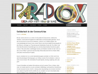 paradox-bremen.de Webseite Vorschau