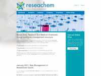 reseachem.ch Webseite Vorschau
