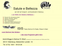salute-isis.de Webseite Vorschau