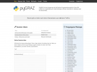 pygraz.org Webseite Vorschau