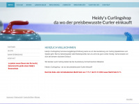 heidyscurlingshop.com Webseite Vorschau