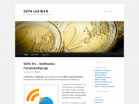 sepa-iban.de Webseite Vorschau